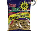 12x Bags Stone Creek Quality Unsalted Roasted Peanuts | 2.25oz | Fast Sh... - $23.06