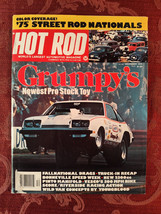 Rare HOT ROD Car Magazine December 1975 Grumpy Bill Jenkins Monza - £16.98 GBP