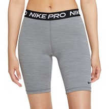 Nike Womens Pro 365 8 Compression Shorts CZ9840-084 Heather Gray Size S Small - £27.97 GBP
