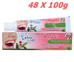48 X 100 G ISME RASYAN Herbal Clove Toothpaste with Aloe Vera & Guava Leaves A+ - $255.11