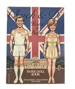 Chuck &amp; Di Have A Baby Paper Doll Book British Royal Family Uncut Vintag... - $16.15 CAD