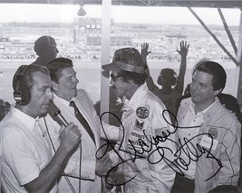 Autographed 1984 Richard Petty #43 Stp Racing President Ronald Reagan (Firecrack - £91.44 GBP