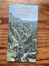 1971 Official Colorado State Highway Transportation Travel Road Map - £6.31 GBP