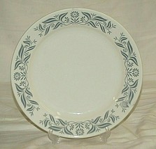 Vintage Homer Laughlin Restaurant Ware 9&quot; Luncheon Plate White w Gray Ab... - $21.77