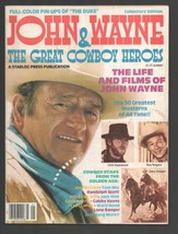John Wayne and The Great Cowboy Heroes #1 1979-1st issue-Top 50 Westerns of A... - £53.22 GBP