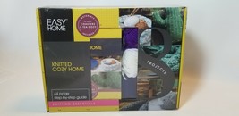 Easy Home Knitting Essentials Knitted Cozy Home KIT Projects Yarn Needles - $19.75
