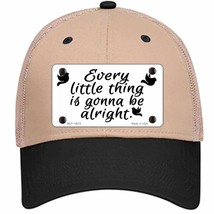 Every Little Thing Novelty Khaki Mesh License Plate Hat - £23.24 GBP