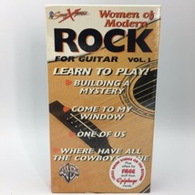 Vhs Tape Song Xpress Women Of Rock Guitar Learn To Play Vol 1 Sealed VH0406 Vcr - £10.93 GBP