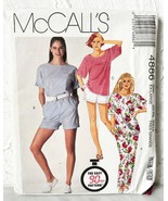 McCall&#39;s Pullover T-Shirt-Pants-Shorts Sewing Pattern 4886 Misses XL 22-... - £8.48 GBP