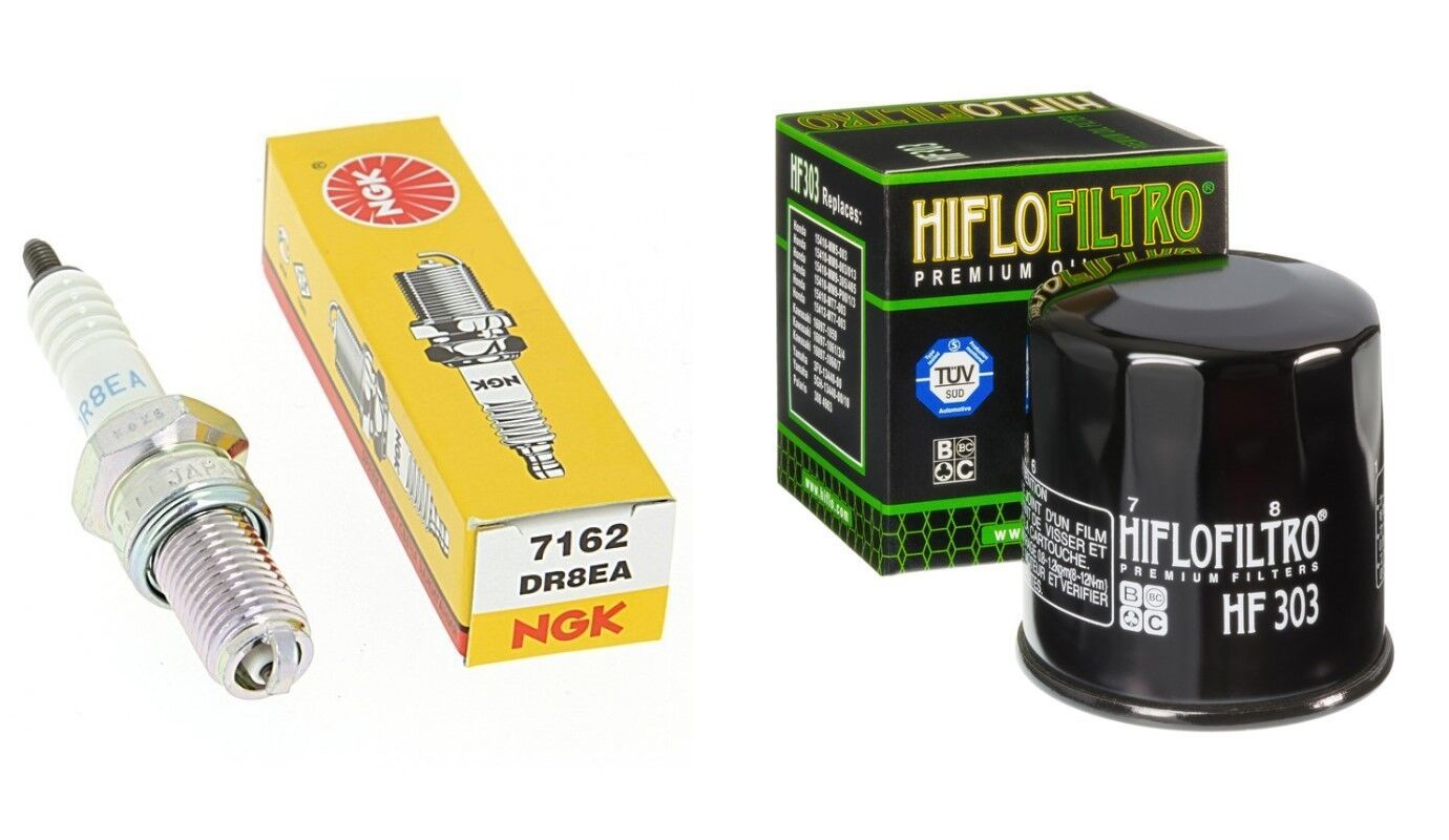 Oil Filter & NGK Spark Plug Tune Up Kit For 2000-2002 Kawasaki KVF300 Prairie - $13.59