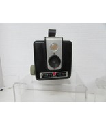 Vintage Kodak Brownie Hawkeye Camera Flash Model Black - $243.66 MXN