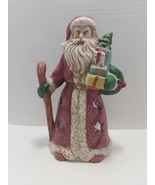 Christmas Around The World Ceramic Santa Clause Votive Tea Light Holder ... - £9.46 GBP