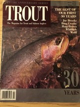 Trout Magazine Winter 1989, 30th Anniversary Edition - $75.33 MXN