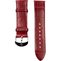 Jacob And Co Watch Band 20mm Shiny Red Alligator NWOT - $145.00