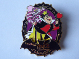 Disney Trading Pins 25510 M&amp;P - Queen of Hearts &amp; Cheshire Cat - Bat Frame - £54.96 GBP