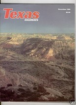 TEXAS HIGHWAYS MAGAZINE NOVEMBER 1986 - $27.29