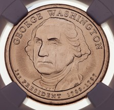 2007 George Washington Missing Edge Lettering Graded by NGC as MS-65 Error - £59.19 GBP