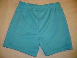 Garanimals Boy&#39;s Solid Mesh Shorts Size 3-6 Months Turquoise   NEW - £5.99 GBP