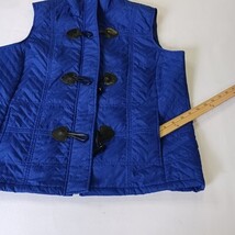 Christopher Banks RN#54867 Women's Blue Full Zip Sleeveless Vest Size Large image 9