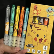 5pcs Pikachu Gel Pen Set New - $11.00