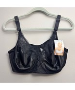 Underscore Unlined Underwire Black Bra 40DD - $464.23 MXN
