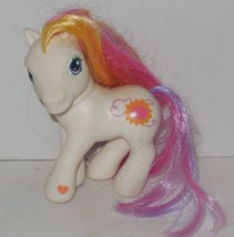 2002 My Little Pony Sunny Daze G3 Mlp Hasbro White Body Rainbow Hair - £11.59 GBP