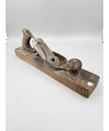 Vintage Collectible Wood Block Plane 15&quot; long Woodworking Hand Tool - £23.48 GBP