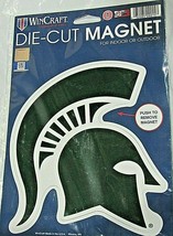 NCAA Michigan State Spartans 8 inch Auto Magnet Die-Cut Logo by WinCraft - £11.12 GBP