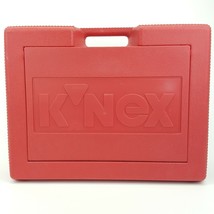 K&#39;nex 1995 Red Storage Carrying Hard Case Container Only 18 x 14 x 6 Pla... - $14.84