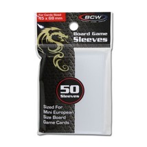 50 BCW Board Game Sleeves - Mini Euro (45MM x 68MM) - £5.36 GBP