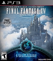 Final Fantasy XIV Online [PlayStation 3 PS3, Realm Reborn &amp; Heavensward,... - $43.69