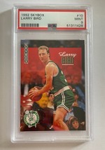 1992 Skybox Larry Bird #10 PSA 9 MINT Graded Basketball Card - £22.54 GBP