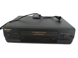 Quasar VHQ560 VCR VHS 4 Head HiFi Stereo For Parts or Not Working Ejects Tapes - £7.81 GBP