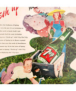 1946 7 UP Seven Up Soda Advertisement Beverage Pop Vintage Fresh It Up D... - $29.99