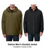 Dakine Men's Hooded Jacket Water Resistant Wind Resistant Lightweight New S-XXL - $34.97