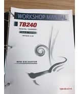 Takeuchi TB240 Mini Excavator Workshop Service Repair Manual - £94.60 GBP