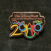 WDW Walt Disney World 2000 Trading Pin Celebrate The Future Hand in Hand Dancers - £4.67 GBP