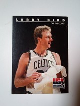1992-93 Larry Bird SkyBox USA #4 NBA Basketball Card - £1.56 GBP