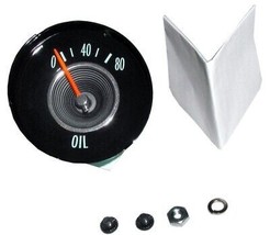 1964 Corvette Oil Pressure Gauge - AC Delco 80 Pounds Gauge - £76.72 GBP