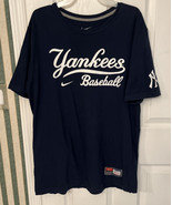 Yankees Baseball Nike Men&#39;s T Shirt Size Large - $17.74
