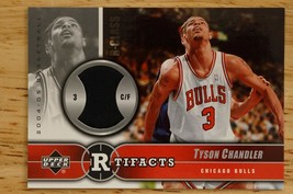 2004-05 Upper Deck R-Class R Tifacts Tyson Chandler RCR-TC Basketball Card Bulls - £7.39 GBP