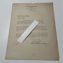Beaumont Texas 1929 letter Kitching &amp; Kenna Lawyers History Political Ea... - €13,92 EUR
