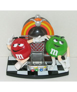 M&amp;M&#39;s Candy Dispenser Red &amp; Green Plastic Jukebox Dispenser - £19.40 GBP