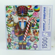 Nutcracker And Toys 1500-Piece Jigsaw Puzzle Bits And Pieces 24&quot;x33&quot; Chr... - $241.58 MXN
