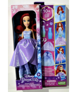 Disney Princess Girl Action Figure Life Ariel Mix &amp; Match 10 Looks 7 Acc... - £27.08 GBP