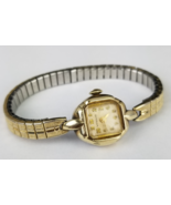 Vintage Ladies Wittnauer Wrist Watch 17J Mechanical 10K GOLD rgp works! - $47.64 CAD