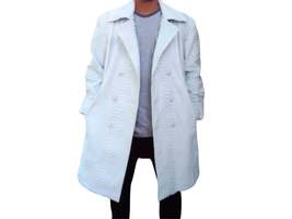 Snakeskin Peacoat Jacket - $1,500.00+