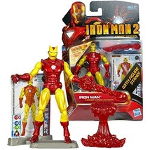 Comic Marvel Year 2010 IronMan 2 Series 4 Inch Tall Figure Set #28 - Cla... - £21.51 GBP