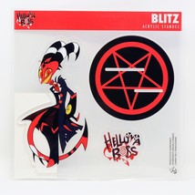 Helluva Boss Blitz Acrylic Figure 6&quot; + Stand Standee Vivziepop Official NEW - $149.99