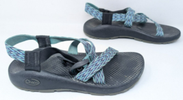 Chaco Z1 Classic Womens Size 7 Blue Black Hiking Walking Outdoor Sport S... - £23.86 GBP